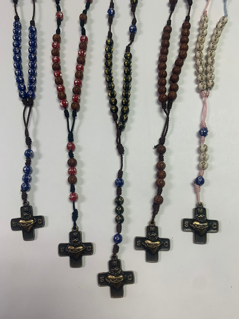 Handmade Rosary - Wooden Beads, Assorted (ON SALE)