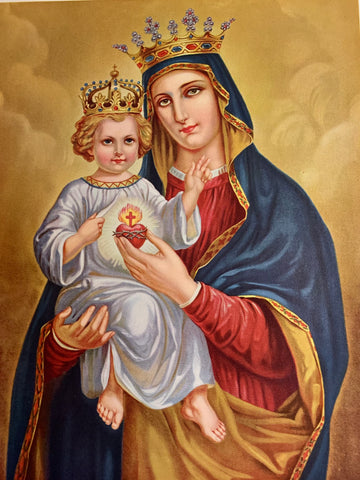 Picture of Our Lady of the Sacred Heart