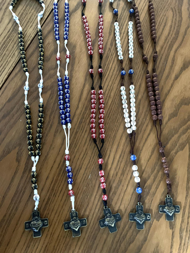 Handmade Rosary - Wooden Beads, Assorted (ON SALE)