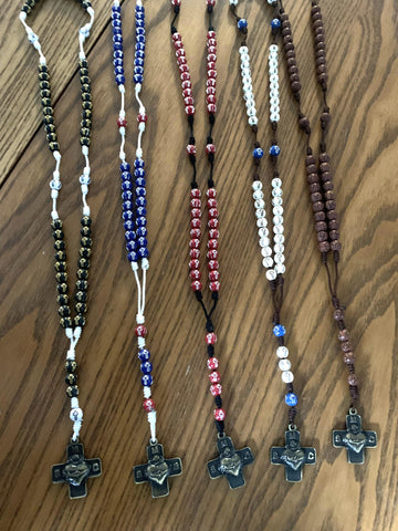 Handmade Rosary - Wooden Beads, Assorted (ON SALE)